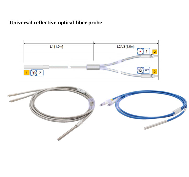 Y型反射ファイバープローブ 斜め角度の反射プローブ TaorLabs 実験装置サプライヤー